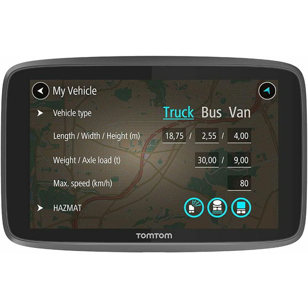 TomTom 6" Go 620 Professional Kamionos GPS navigáció (Teljes EU Térkép)