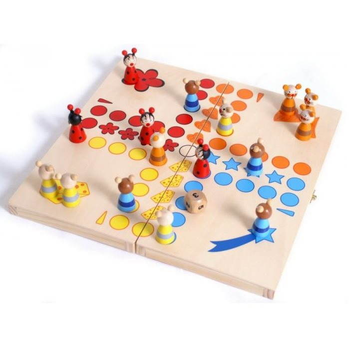 Small foot Fa Ludo - Ki nevet a végén, állatos társasjáték 2-4 játékosnak (4020972073587)