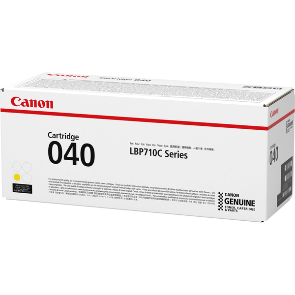 Canon 040 tonerpatron 1 stk Original Gul