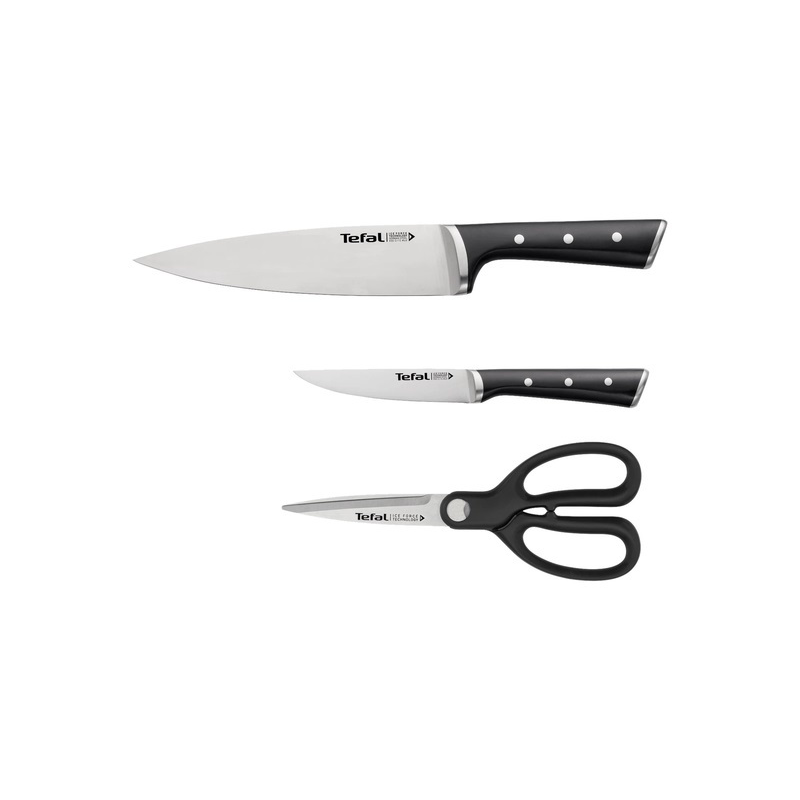 Tefal Ice force kés-olló készlet (3 darabos) (K232S355)