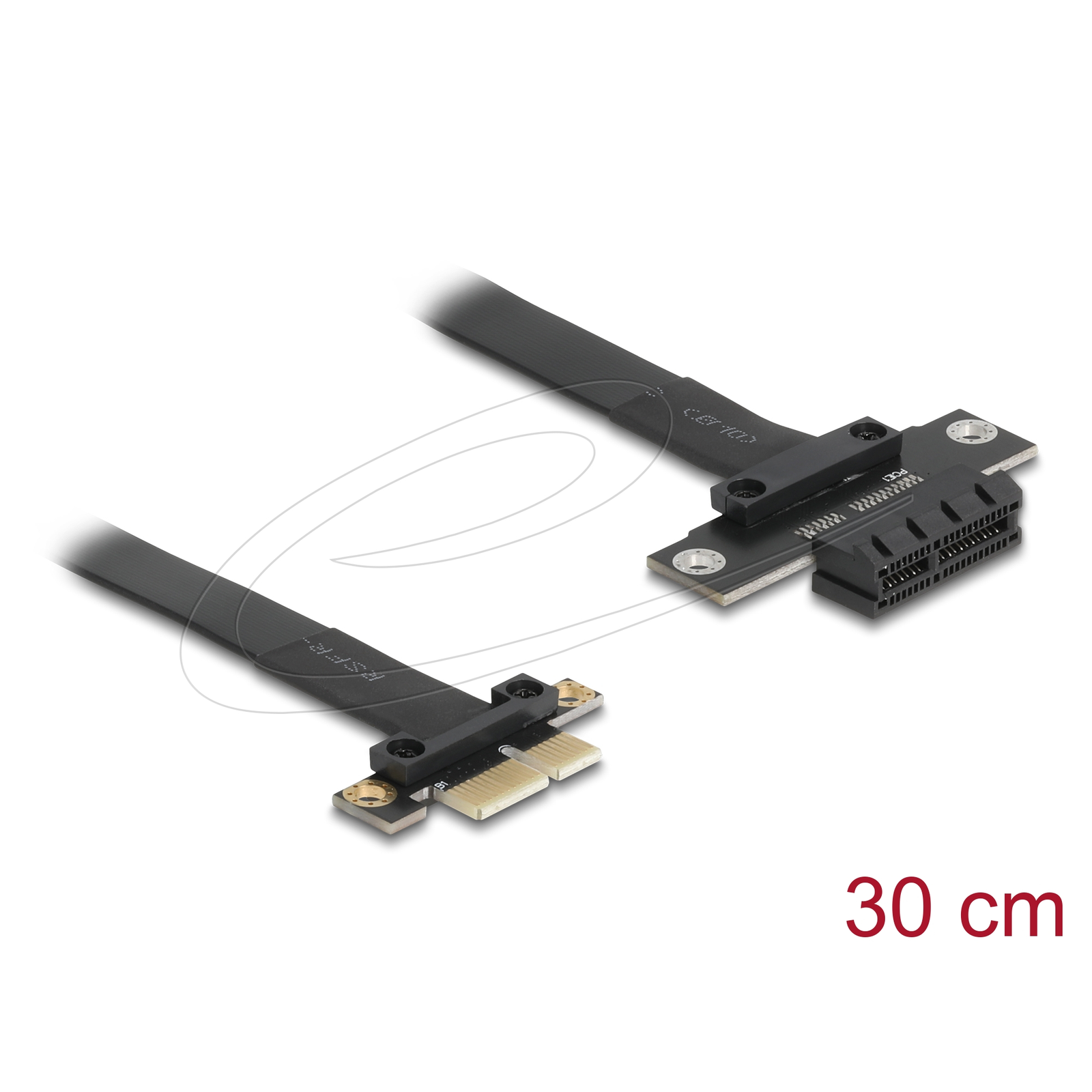 Delock PCI Expressz riser kártya x1 apa - x1 szlot kábellel 30 cm hosszú