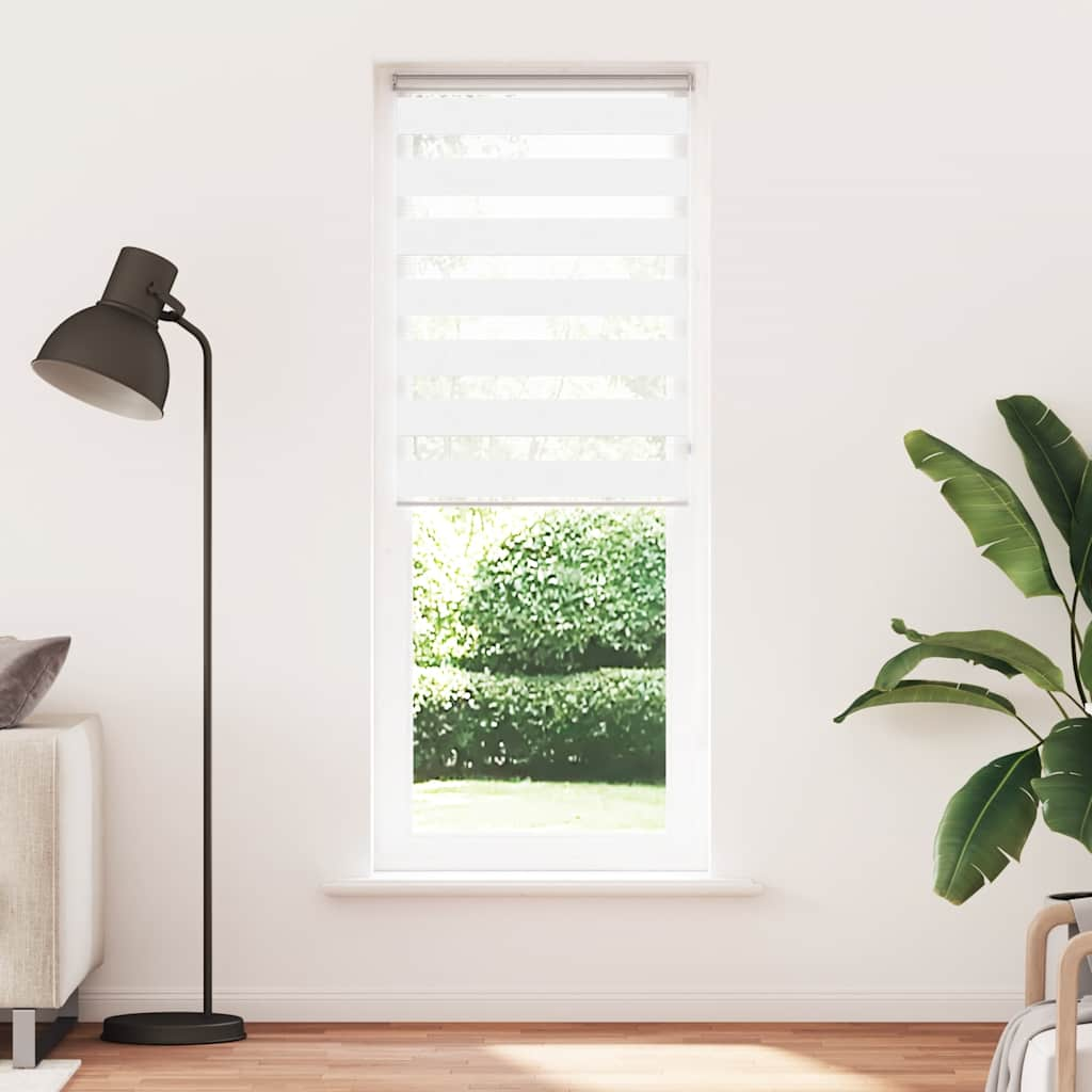 zebrafüggönnyel fehér szövetszélesség 80,9 cm poliészter (4014778)
