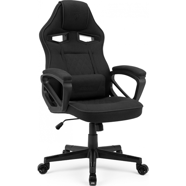 Scaun SENSE7 Knight Gamer din țesătură neagră