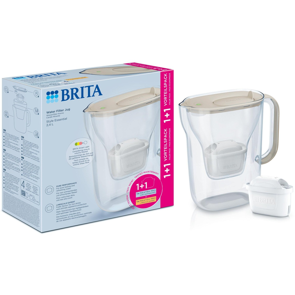 BRITA Style ESS 2,4 l homok + (2 szűrő) PO+PL