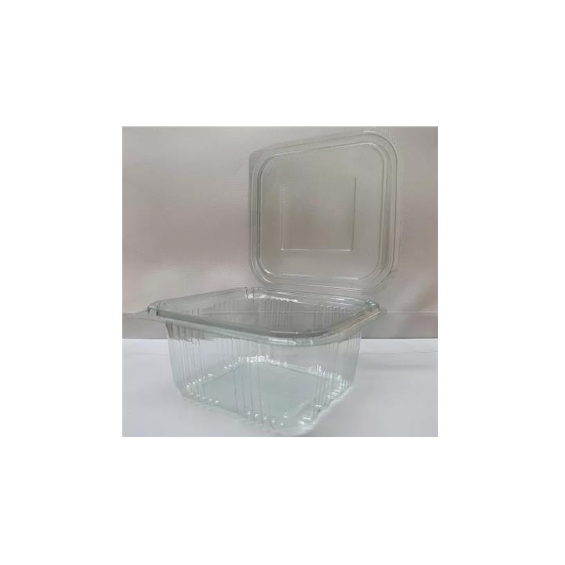 Party 1020030200 Műanyag Egybefedeles ételtároló doboz 0,50L (100 db) - Átlátszó (1020030200)