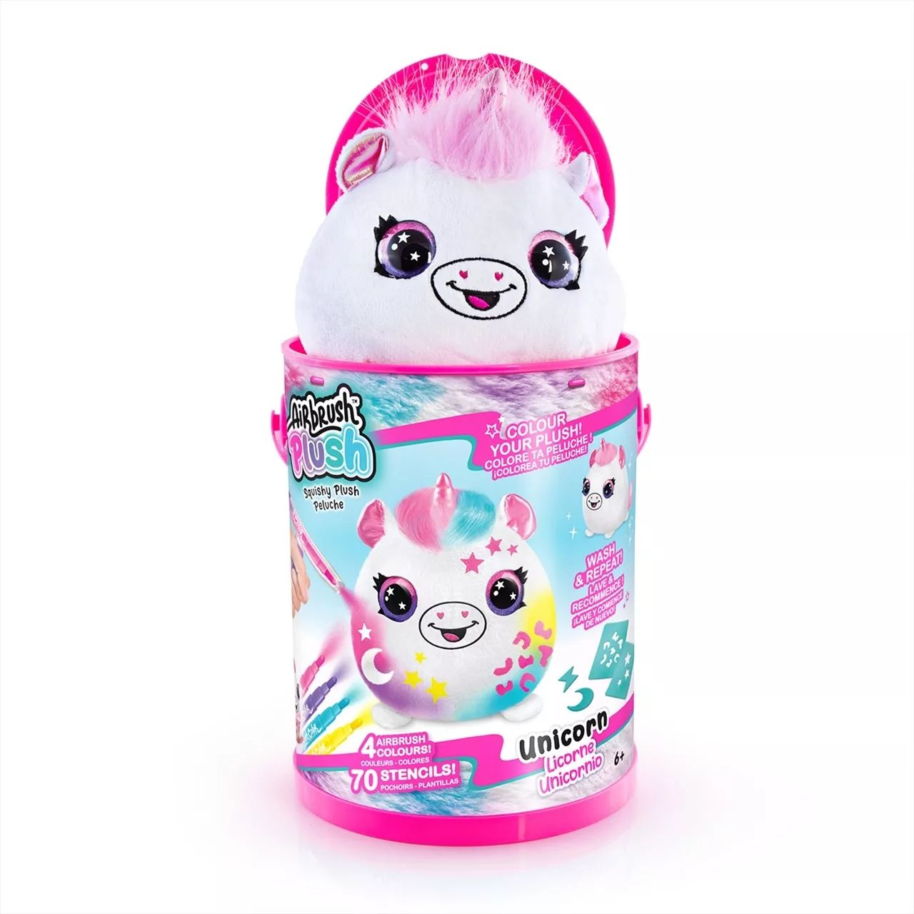 Canal Toys Style 4 Ever Színezhető plüssállatok vödörben - Többféle (OFG266)