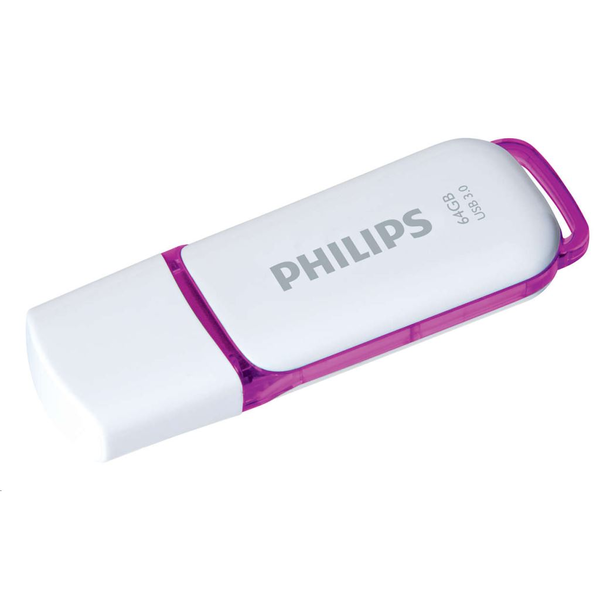 Philips FM64FD75B USB paměť 64 GB USB Typ-A 3.2 Gen 1 (3.1 Gen 1) Purpurová, Bílá