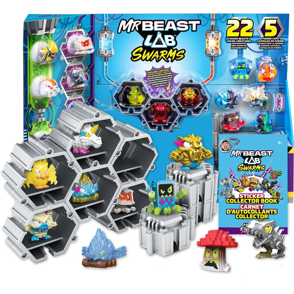 Moose Toys MrBeast Lab Swarms Hyper Fusion Chaos XL pack