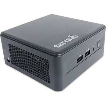 TERRA 1009995 személyi számítógép/munkaállomás Intel® Core™ i7 i7-1360P 16 GB DDR4-SDRAM 500 GB SSD Windows 11 Pro Mini PC Fekete (1009995)