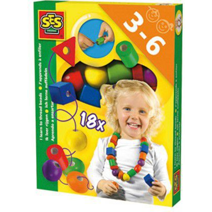 SES Creative Children's I learn to Thread Beads