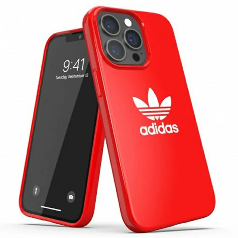 Adidas OR SnapCase Trefoil Apple iPhone 13 / 13 Pro Tok - Piros (47101)