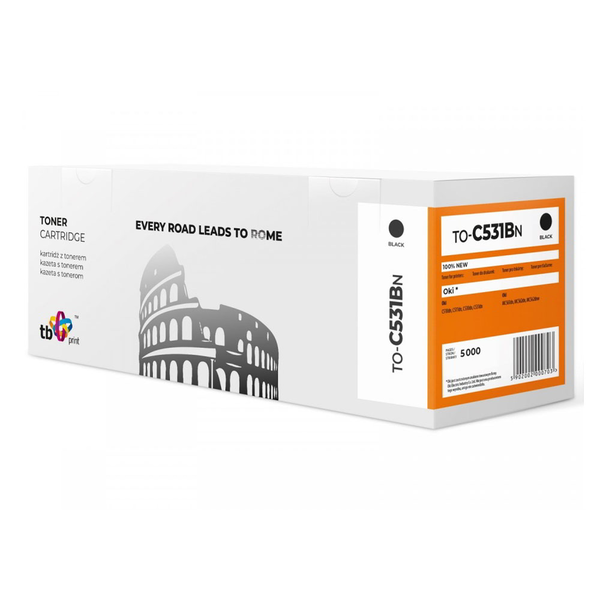 Toner TB Print pro OKI zamiennik TO-C531BN černý (black)