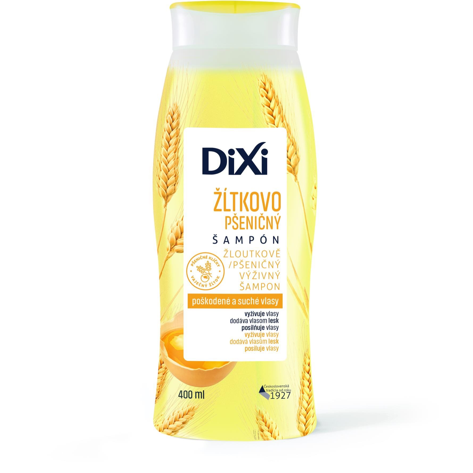 DIXI tojássárgája- búza sampon 400 ml (8586000088047)