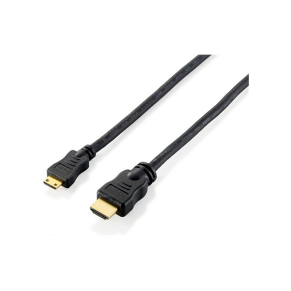Equip 119307 καλώδιο HDMI 2 m HDMI Τύπος A (Standard) HDMI Type C (Mini) Μαύρος (Μαύρο)
