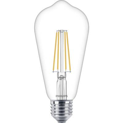 Philips LED 76305300 LED EEK E (A - G) E27 Speciális forma 7 W = 60 W Melegfehér (Ø x H) 6.4 cm x 14 cm 1 db