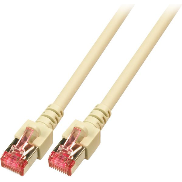 EFB RJ45 Patchkabel S/FTP Cat.6 LSZH 7.50m grau