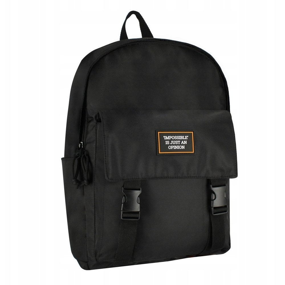 Starpak Iskolatáska - Just Black (5905523627640)