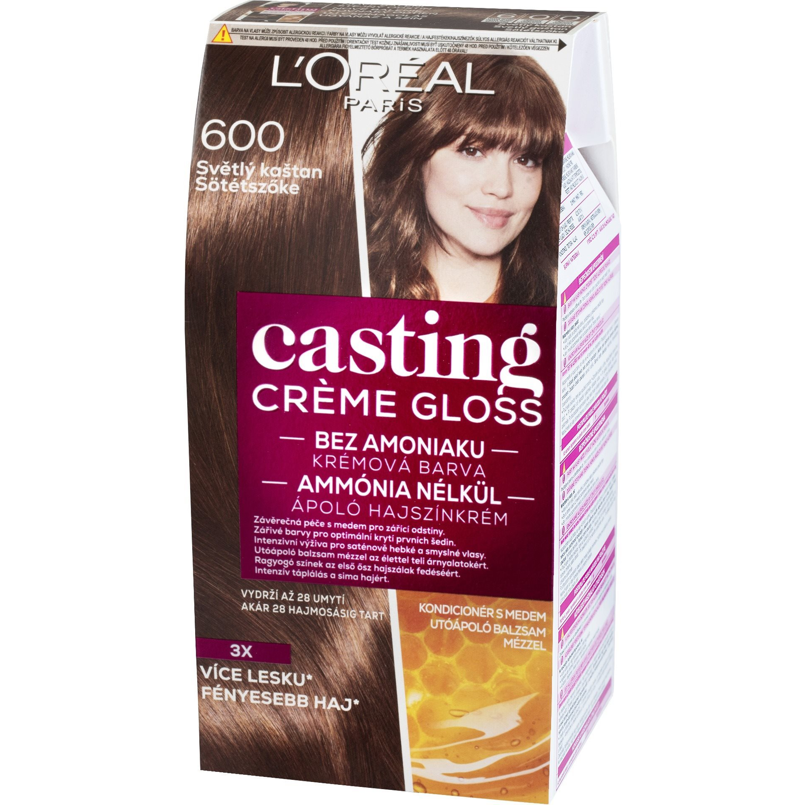 L'ORÉAL PARIS CASTING Créme Gloss 600 Sötétszőke (3600521334850)
