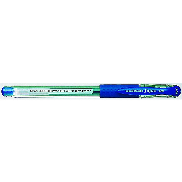 Uni UM-151 Signo DX Kupakos Zseléstoll - 0.25 mm / Sötétkék (UM-151 BLUE BLACK)