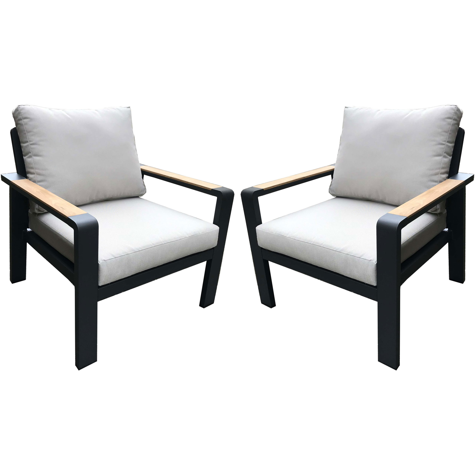 ROJAPLAST Rotterdam Duo kerti karosszék, alumínium, 2 db (1320)