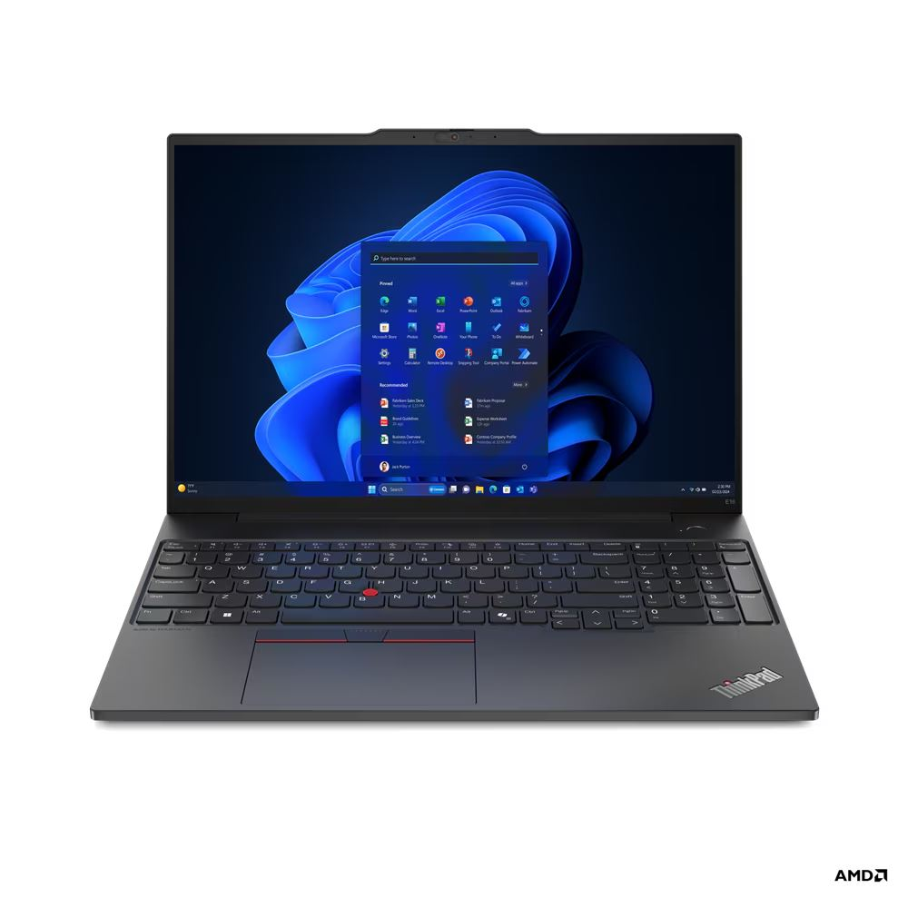 Lenovo ThinkPad E16 Gen 2 (AMD) Laptop fekete (21M5002PHV) (21M5002PHV)