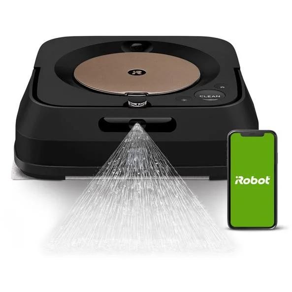 iRobot Braava jet m6 padlótörlő robot fekete (m613240) (m613240)