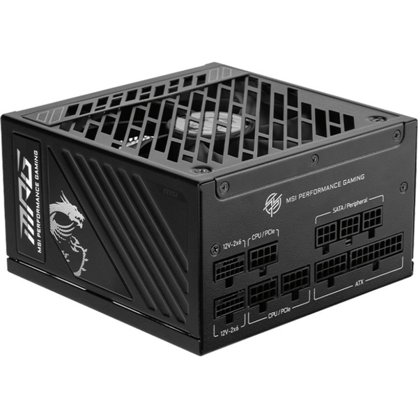 MSI MPG A850GS PCIE5 alimentatore per computer 850 W 24-pin ATX ATX Nero