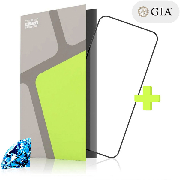 TGP iPhone 14 Pro Max üvegfólia + GIA tanúsítvány - 65 karátos zafír, tokbarát