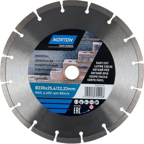 Norton Clipper tarcza diamentowa Universal 230mm (70184601273)