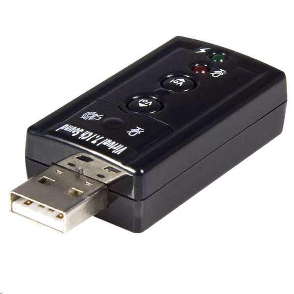 StarTech.com 7.1 USB külső hangkártya (ICUSBAUDIO7) (ICUSBAUDIO7)
