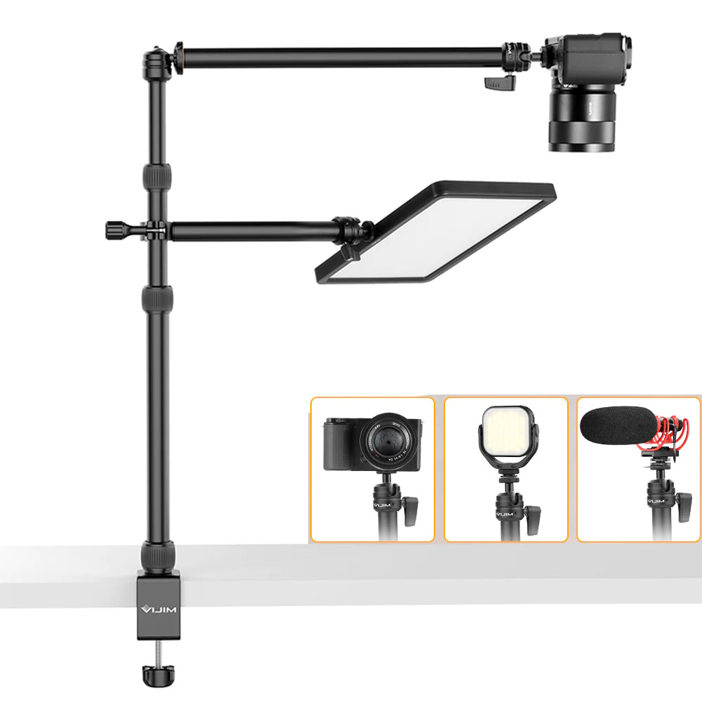 Ulanzi UL-2685 Vijim LS11 Multifunkciós asztali állvány - Fekete (UL-2685)