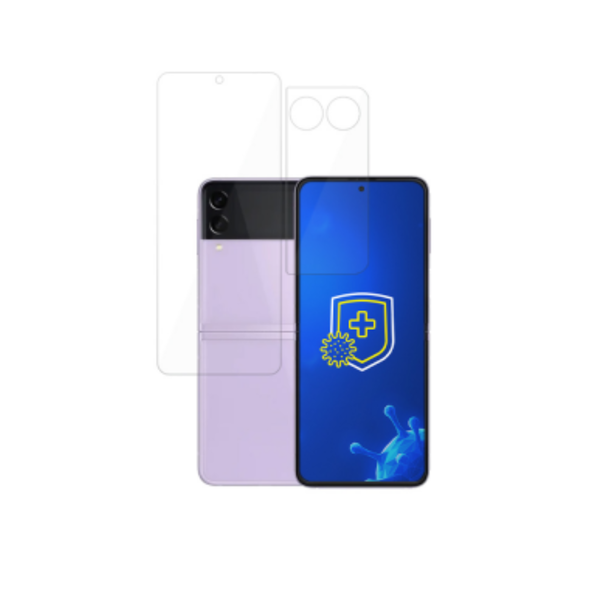 3mk Silver Protection+ Folded Edition Samsung Galaxy Z Flip 3 5G kijelzővédő fólia