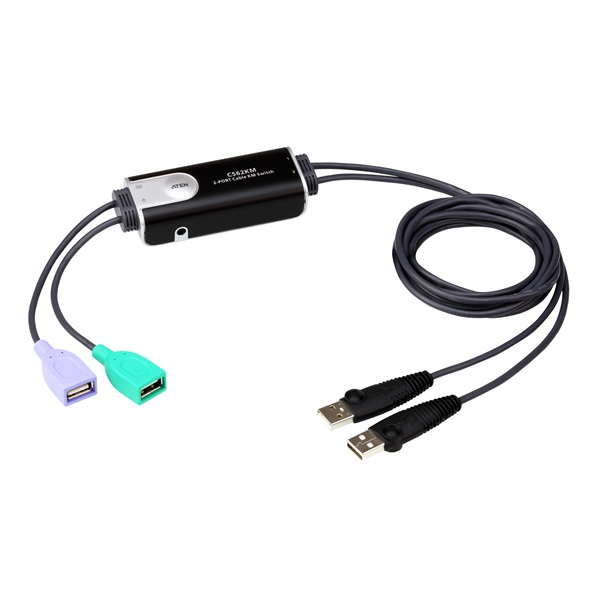 ATEN KM Switch USB Boundless kábel, 2 port - CS62KM (CS62KM-AT)