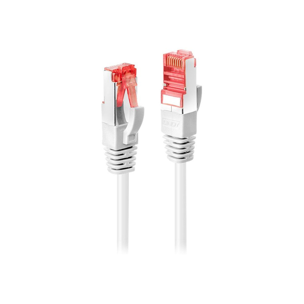 Lindy RJ-45 Cat.6 S/FTP 1m Netzwerkkabel Weiß Cat6 S/FTP (S-STP)