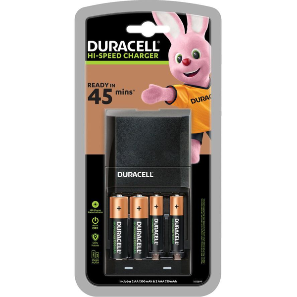 Duracell CEF27 зарядно устройство за батерии Батерия за домакински уреди Променлив ток (AC)