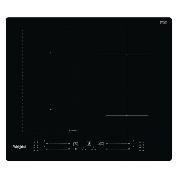 Whirlpool WL S7960 NE Sort Indbygget 60 cm Zone induktionskogeplade 4 zone(s)