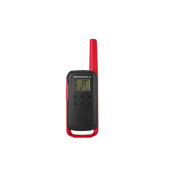 Motorola TALKABOUT T62 twee-weg radio 16 kanalen  446 MHz Zwart, Rood