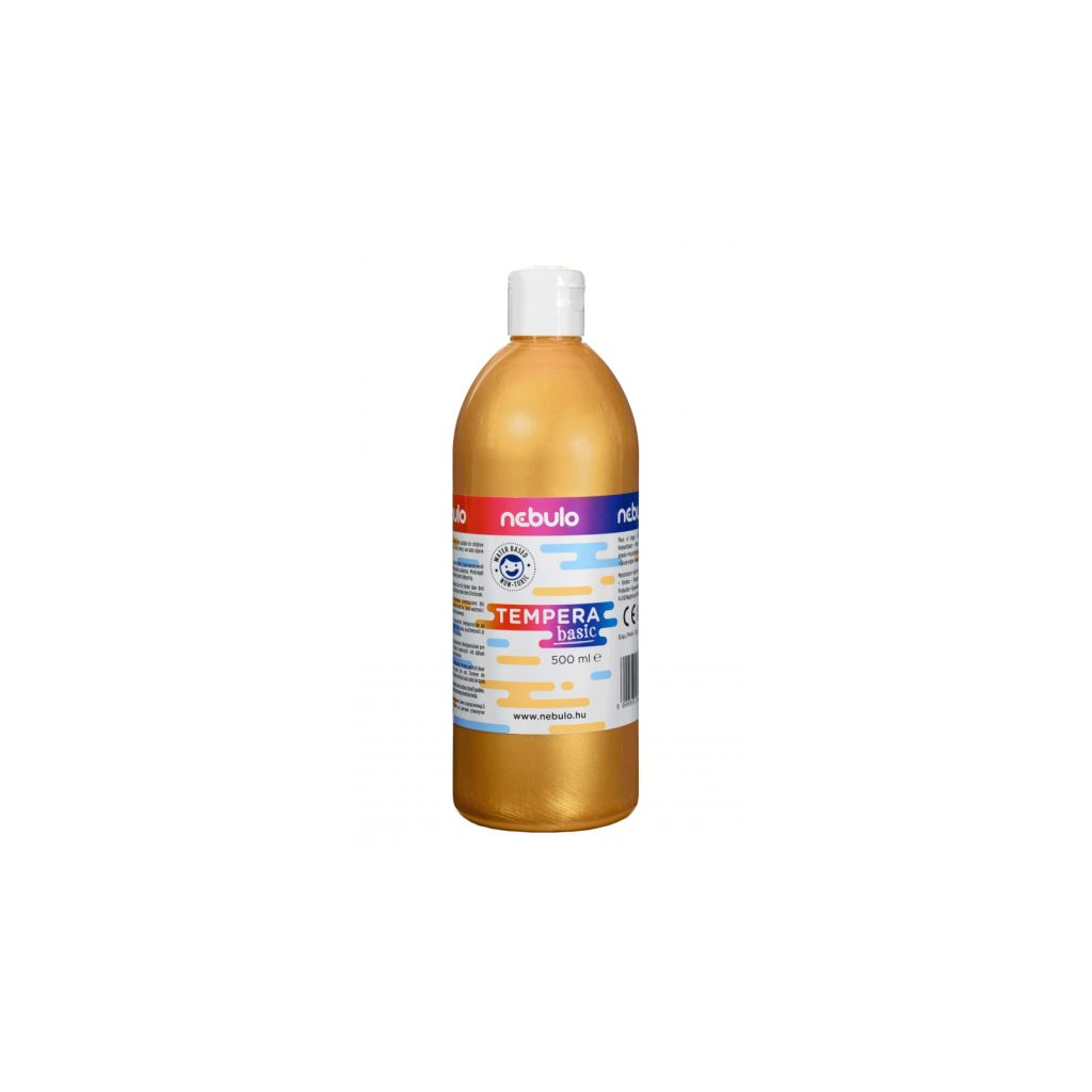 Nebulo folyékony állagú temperafesték 500ml aranyszínű (NTF-500-AR) (NTF-500-AR)