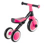 Globber Learning Trike 2 in 1 Gyerek futóbicikli - Rózsaszín/Fekete