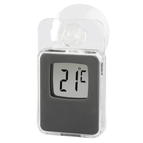 Hama 00186397 hőmérő Elektronikus hőmérő Beltéri/kültéri Szürke