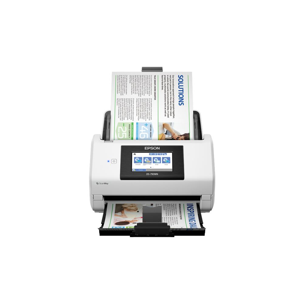 Epson WorkForce DS-790WN Lapadagolós szkenner 600 x 600 DPI A4 Fekete, Fehér (B11B265401)