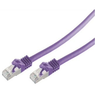 Shiverpeaks RJ45 Patchkabel S/FTP, Cat7 LSZH 3,0m violett