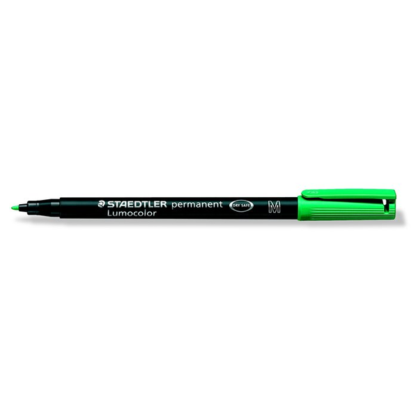 Staedtler Lumocolor 317 M 1mm Alkoholos marker - Zöld