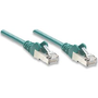 Intellinet 330541 мрежов кабел Зелен 2 м Cat5e SF/UTP (S-FTP)