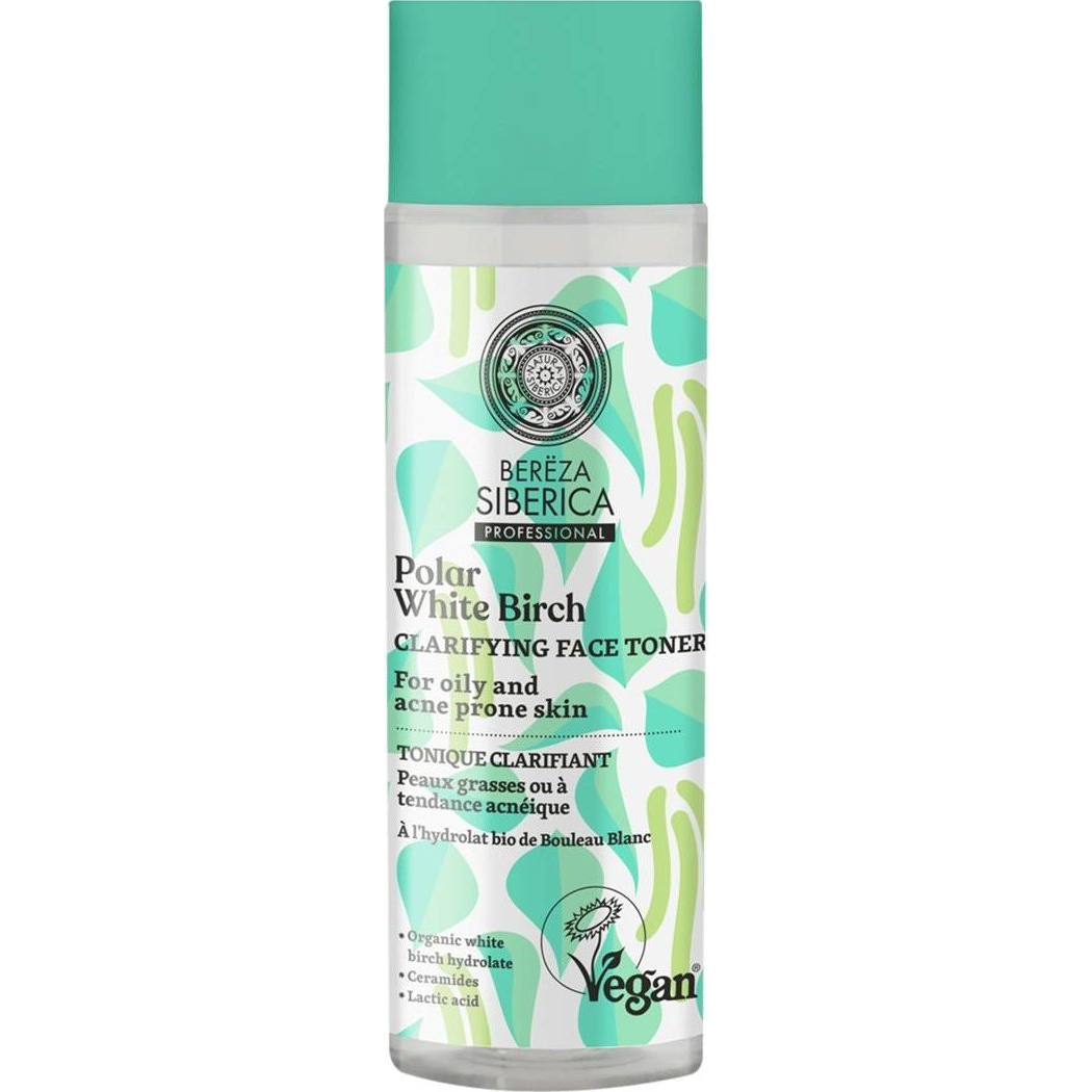 Natura Siberica Oczyszczający tonik do skóry tłustej oraz z tendencją do powstawania trądziku 200 ml