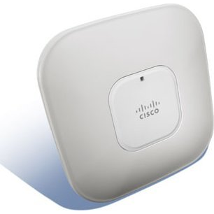 Access Point Cisco Cisco 802.11a/g/n Fixed Unified AP Int Ant FCC Cfg, 54 Mbit/s, 2.4, 5 GHz, 10/100/1000 Base-T, 32 MB, 128 MB, 221 x 221 x 47 mm