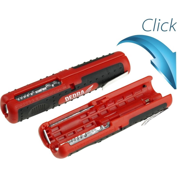  Dedra Ściągacz izolacji 0.5-6.0 mm2, RG59/RG6