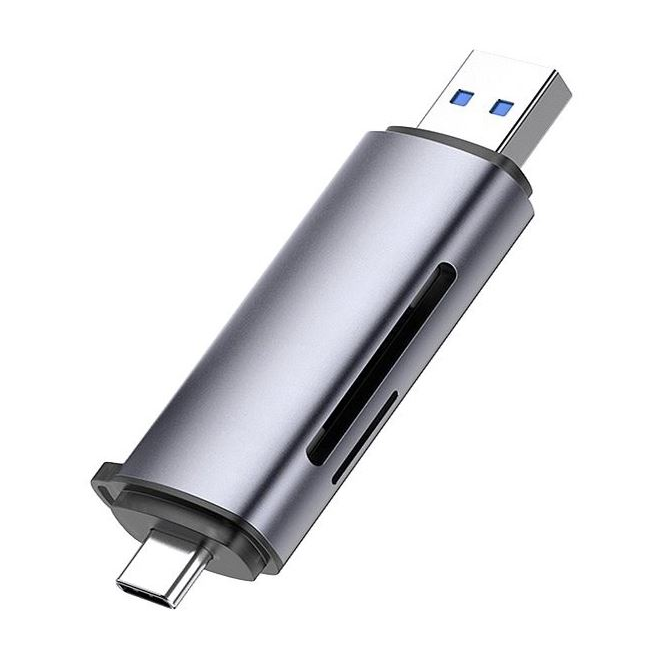 Ugreen 50706 kártyaolvasó USB/Micro-USB Ezüst (u50706)