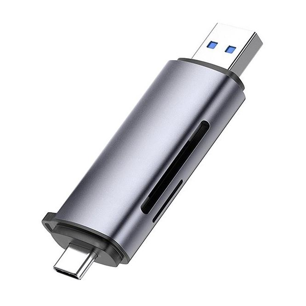 Ugreen 50706 Kartenleser USB/Micro-USB Silber