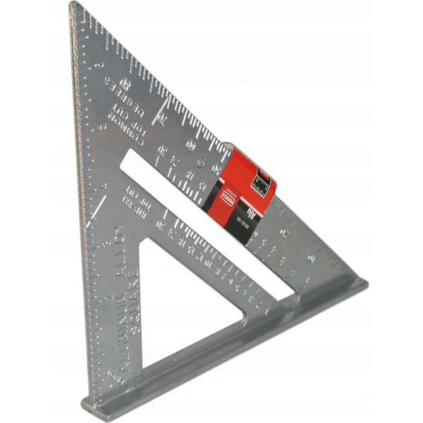  EXPERT KĄTOWNIK CIESIELSKI ALU 185X185 MM [EXPERT] - 1sz